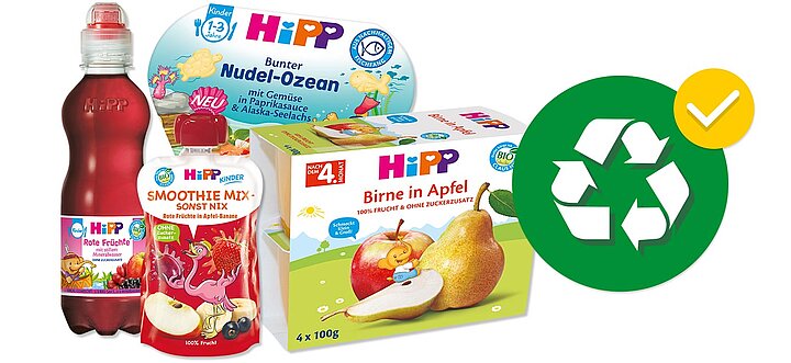 HiPP Verpackungsplan