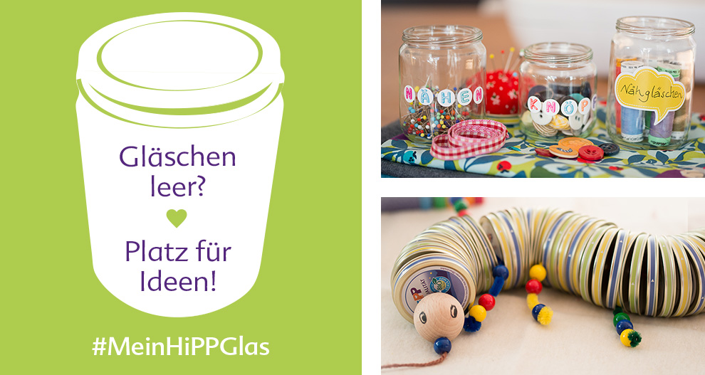 hipp gläschen wiederverwenden