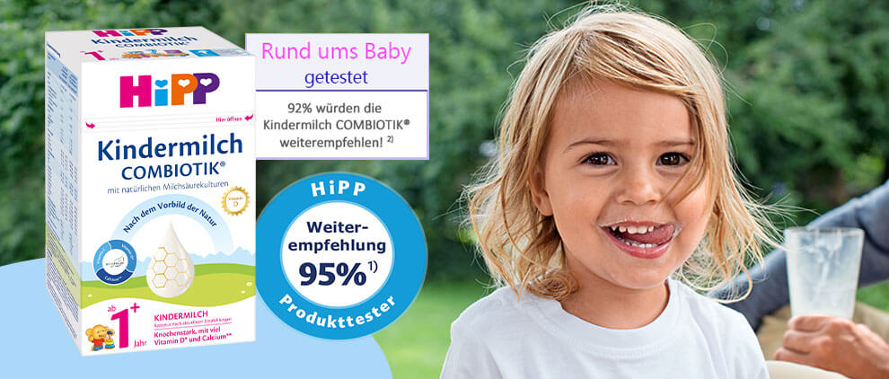 HiPP Kindermilch COMBIOTIK® Weiterempfehlung