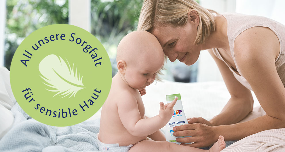 Babysanft Hauttyp-Test