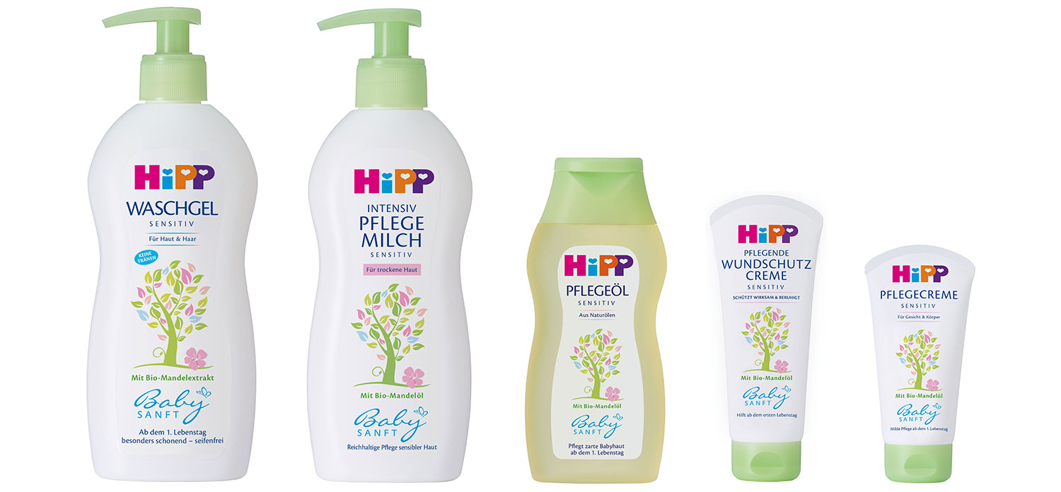HiPP Babysanft mit optimierter Rezeptur und nachhaltiger Verpackung | HiPP